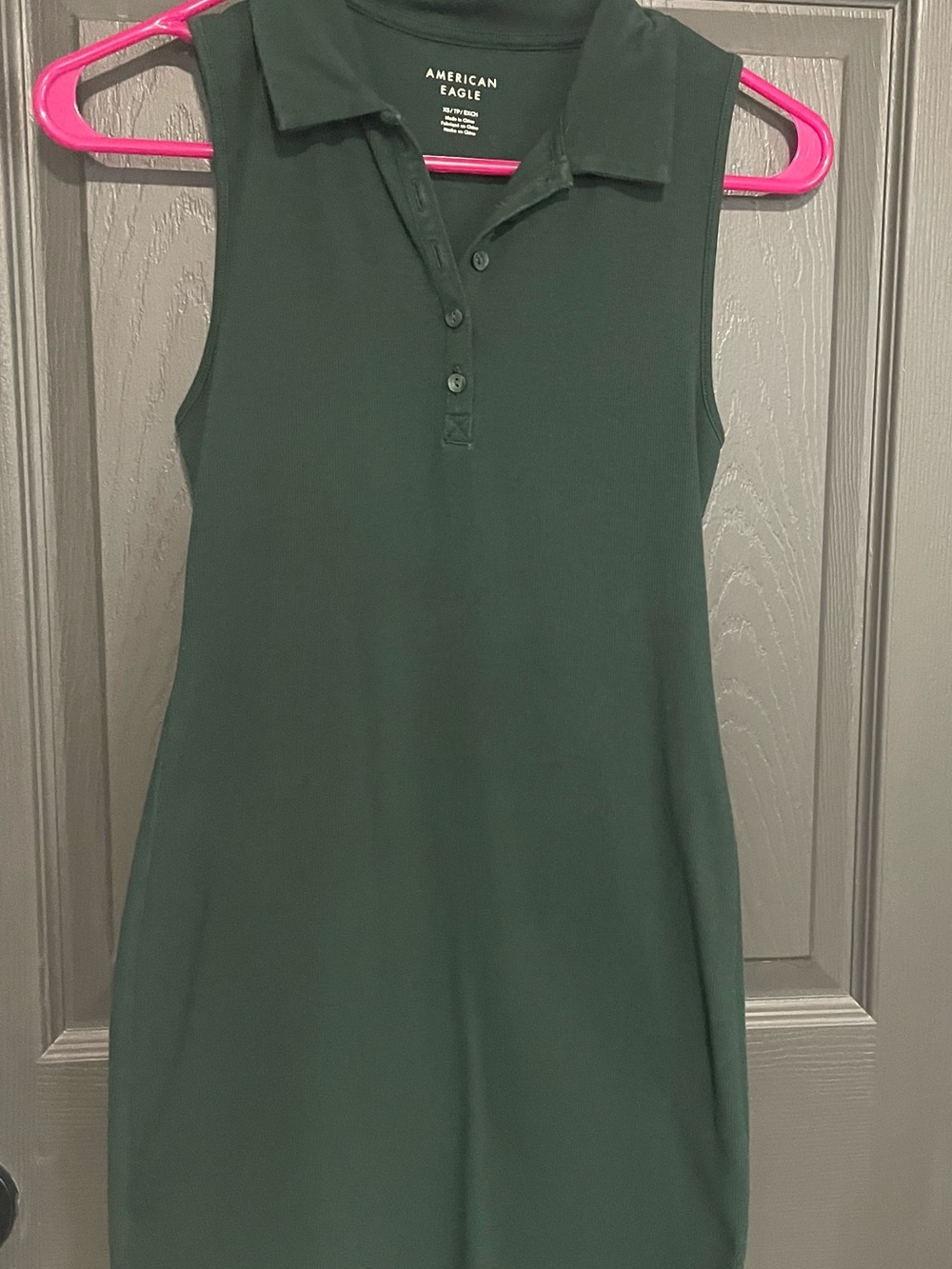 American Eagle green dress. Size XS.